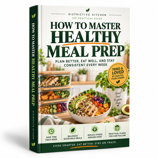 How to Master Healthy Meal Prep By Group Distryct - Flexible Monthly Plans