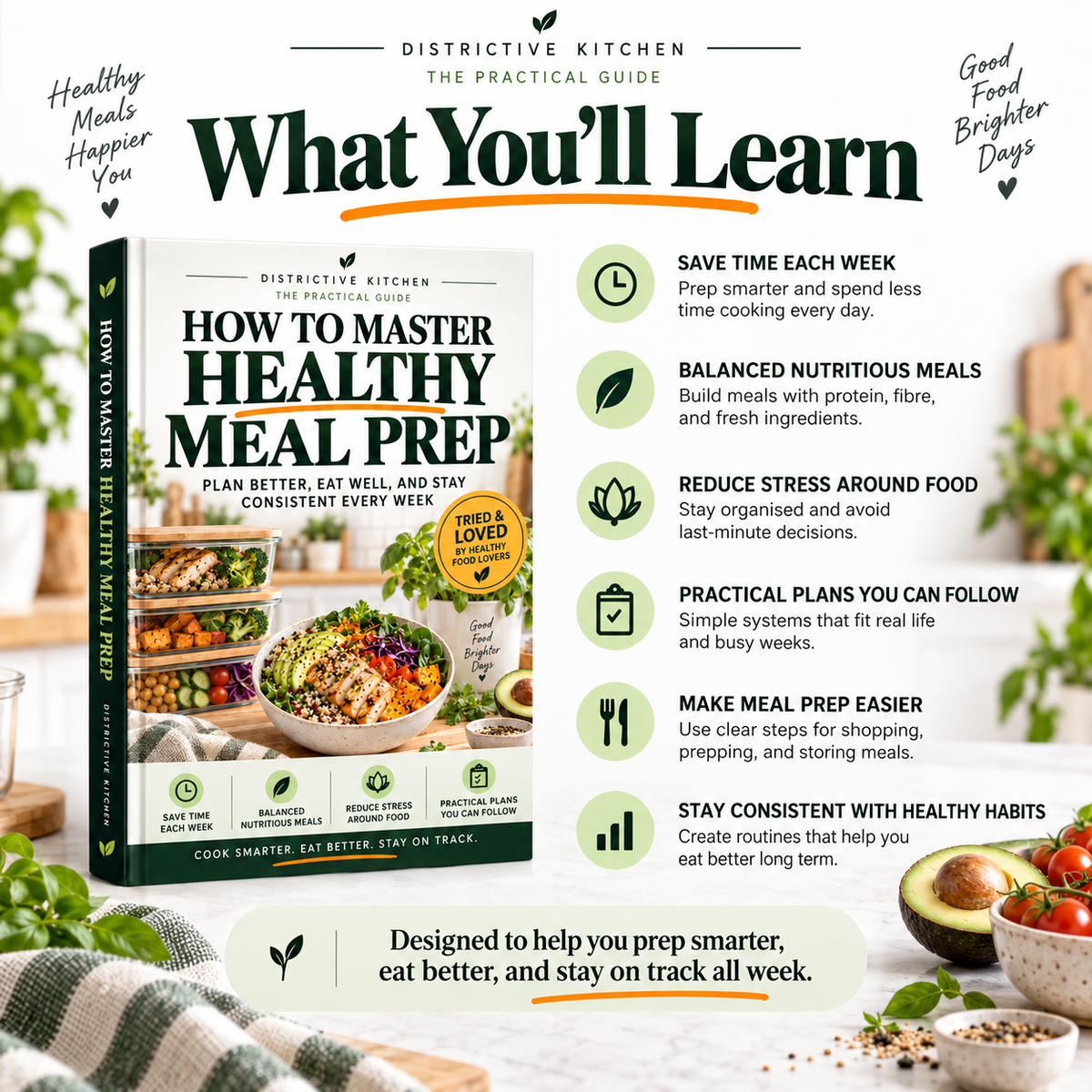 How to Master Healthy Meal Prep By Group Distryct - Flexible Monthly Plans